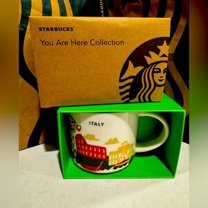 NWT Starbucks Italy 🇮🇹 Been There You Are Here Series Coffee Mug 14oz Box